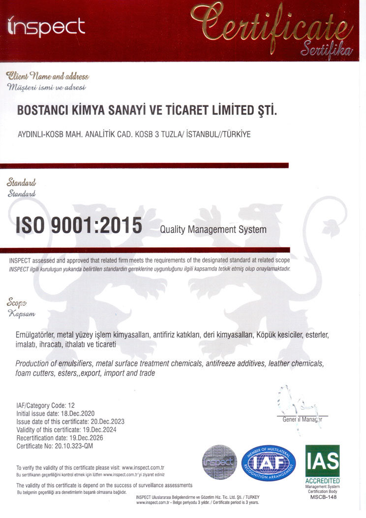 BOSTANCI-KİMYA-QM